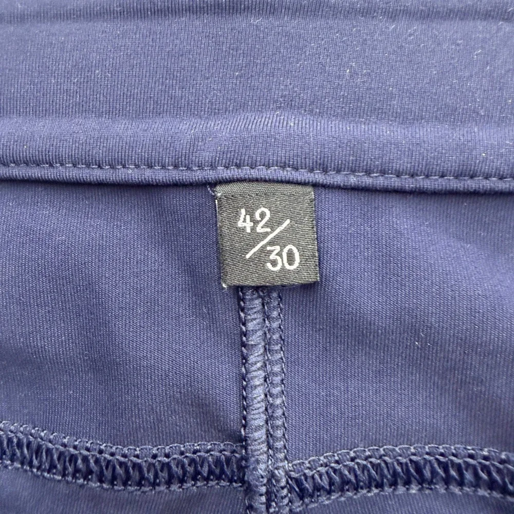 Public Rec All Day Every Day Pants Mens 42x30 Navy Blue Technical Chino Trousers